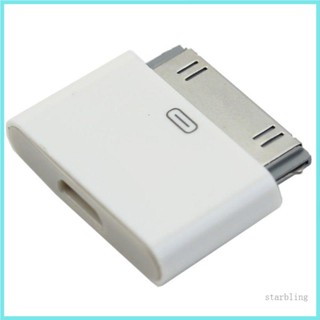 Star Female Micro USB เป็น 30 Pin อะแดปเตอร์ชาร์จแปลง Micro USB อะแดปเตอร์ชาร์จ