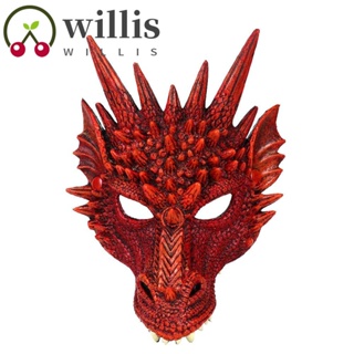 Willis หน้ากากไดโนเสาร์ 3D เป็นมิตรกับสิ่งแวดล้อม สําหรับปาร์ตี้ฮาโลวีน