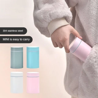 【พร้อมส่งไทย】 กระติกน้ําร้อน 260MLDEALIFY, ขวดน้ำสเตนเลส 304 แบบพกพา, เก็บความร้อนได้ กันรั่วซึม กระเป๋ามินิ