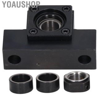 Yoaushop Ball Screw Support End Block Stable Rotation Performance For Machine