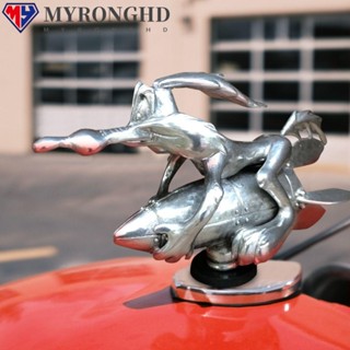 Myronghd ป้ายทะเบียนรถยนต์ LKX Wile E Coyote สไตล์วินเทจ สําหรับตกแต่งฝากระโปรงหน้า