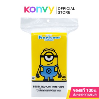 Karisma Minions Seleted Cotton Pads 40 Pads.