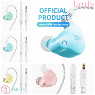 Lanfy AK6-X หูฟัง พร้อมไมโครโฟน เสียงเบส AK6-X HD สีสันสดใส สําหรับเล่นเกม