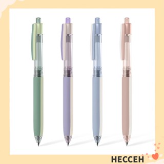 Hecceh ปากกาเจล 0.5 มม. สีดํา คุณภาพสูง สําหรับสํานักงาน 4 ชิ้น