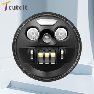 Tcuteit ไฟทํางานรถยนต์ 7 นิ้ว 3,0000LM H4 200W สําหรับ GMC Savana 1500 2500 3500