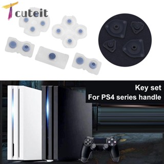 Tcuteit ปุ่มทริกเกอร์ควบคุมจอยสติ๊กจําลอง PS4 สําหรับซ่อมแซม