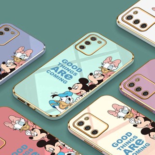 เคสซิลิโคนนิ่ม ลายการ์ตูนมิกกี้ 6D หรูหรา สําหรับ Xiaomi Redmi 12 12C