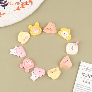 Onehome กิ๊บติดผมเรซิ่น รูปการ์ตูนอนิเมะ Kawaii Ch สําหรับตกแต่งเคสโทรศัพท์มือถือ Diy 10 ชิ้น