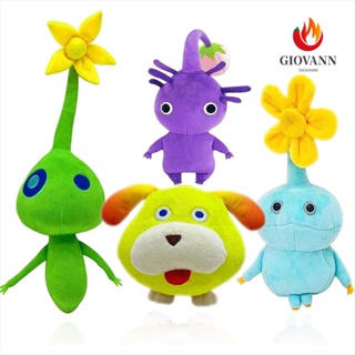 Giovanni ตุ๊กตาฟิกเกอร์ Pikmins รูปใบไม้ ดอกไม้ ของขวัญคริสต์มาส ของเล่นสําหรับเด็ก