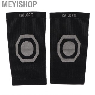 Meyishop Graphene Knee Warmers  Absorb Sweat Sleeve Resilience 2pcs for Running Women