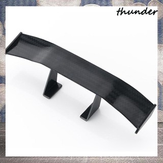 Thunder สปอยเลอร์ปีกหลัง ABS ขนาดเล็ก สีดํา สําหรับรถยนต์