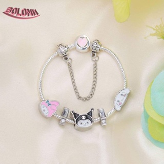 Bo Mymelody สร้อยข้อมือ ประดับลูกปัด ลายชินนาม่อนโรล ของขวัญวันเกิด สําหรับเด็ก