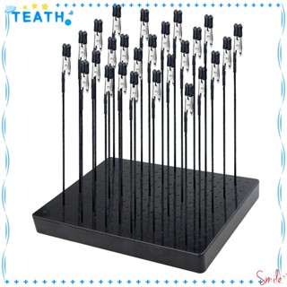Teath ชุดฐานขาตั้งยาง คลิปปากจระเข้ 19x14 หลุม สําหรับโมเดลกันดั้ม สเปรย์แอร์บรัช