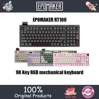 Epomaker RT100 ปะเก็นคีย์บอร์ดไร้สาย