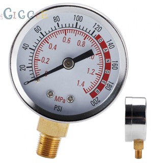 ⭐NEW ⭐Reliable Bottom Mount Pressure Gauge 200 PSI 1 4Mpa Easy to Install and Use