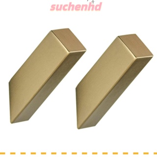 Suchenhd ตะขอแขวนผ้าขนหนู สเตนเลส 304 ทนทาน สีทอง สําหรับห้องน้ํา 2 ชิ้น