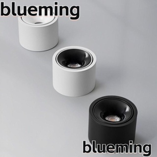 Blueming2 โคมไฟ LED ดาวน์ไลท์ ทรงกลม ป้องกันแสงสะท้อน คุณภาพสูง 5 7 10W ไม่เปิด ติดเพดาน ห้องนั่งเล่น