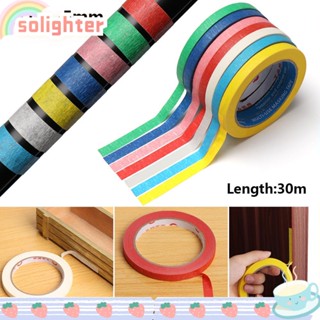 Solighter เทปกาวสติกเกอร์กระดาษ 1 ชิ้น สําหรับตกแต่งรถยนต์