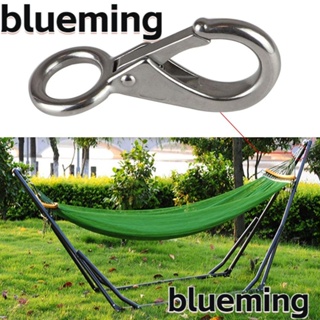 Blueming2 ตะขอสปริง สเตนเลส 304 อเนกประสงค์ สีเงิน สําหรับเรือ