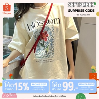 เสื้อOversizedรุ่น Blossom point คอลใหม่ล่าสุด🧤🥯