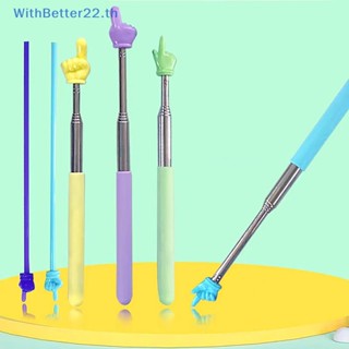 แท่งชี้นิ้ว สเตนเลส แบบยืดหดได้ สําหรับห้องเรียน ครู โรงเรียน