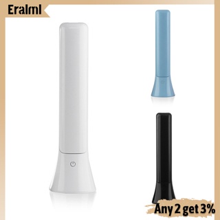 Eralml โคมไฟตั้งโต๊ะ Led 5w หรี่แสงได้ 3 สี แบบพกพา พับได้ พร้อมไฟฉาย สําหรับบ้าน