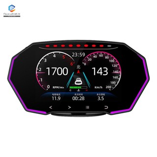 F11 Heads Up Display Gps Obd Hud มาตรวัดความเร็วดิจิทัล สําหรับรถยนต์