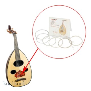 Kool Oud Strings ชุดสายไนล่อนชุบเงิน ทองแดง 12 สาย