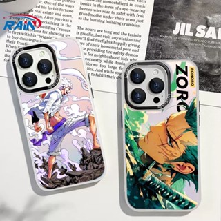 เคสโทรศัพท์มือถือแบบแข็ง ลายการ์ตูนลูฟี่ และโซเรน ไล่โทนสี สําหรับ Infinix Hot 30i Hot 11 Play Hot 10 Play Hot 10 Lite Smart 7 Smart 6 Smart 5