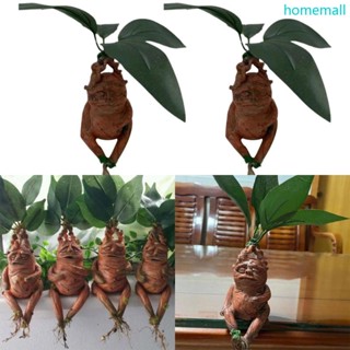 Ho ฟิกเกอร์เรซิ่น รูปปั้นหญ้า Mandrake สําหรับตกแต่งโต๊ะอาหาร 2 ชิ้น