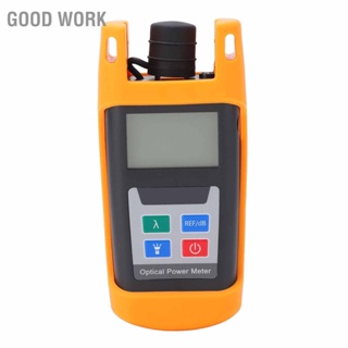  Good Work -50 ~ + 26dBm เครื่องทดสอบสายเคเบิลไฟเบอร์ออปติกมือถือมินิไฟเบอร์ออปติก Power Meter เครื่องทดสอบพลังงานแสง