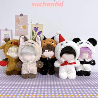 Suchenhd เสื้อผ้าตุ๊กตาสัตว์น่ารัก ขนาดเล็ก 20 ซม. สําหรับเปลี่ยนเสื้อผ้า ปาร์ตี้