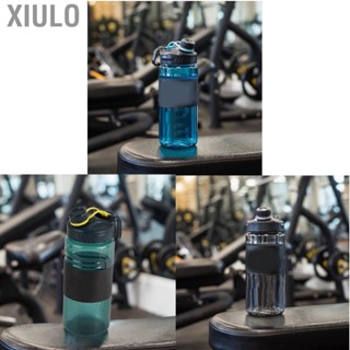 Xiulo Plastics Water Bottle Large  Space Sports Kettle with Lanyard for Men Women