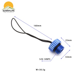 Sun ฝาครอบวาล์วถังดําน้ํา อลูมิเนียม ป้องกันฝุ่น