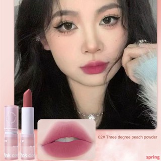 Pinkcoco ใหม่ ลิปสติก เนื้อแมตต์กํามะหยี่ ติดทนนาน 4 สี 2023 สําหรับผู้หญิง 2023