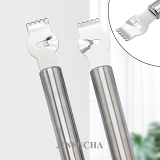 Jinfucha อุปกรณ์ปอกเปลือกมะนาว ส้ม ผลไม้ สเตนเลส งานฝีมือ 1 ชิ้น