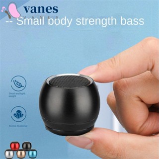 Vanes1 ลําโพงซับวูฟเฟอร์บลูทูธไร้สาย U3 เครื่องเล่นเสียง TWS U3 โลหะ ขนาดเล็ก แบบพกพา ทนทาน น้ําหนักเบา U3