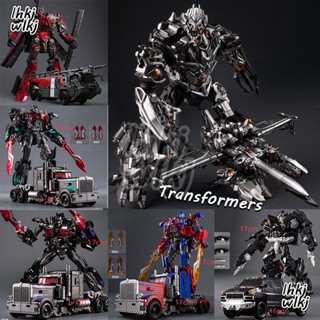 โมเดลฟิกเกอร์ Transformers Megatron Optimus Prime Ironhide Darkly Bumblebee ของเล่นสําหรับเด็ก