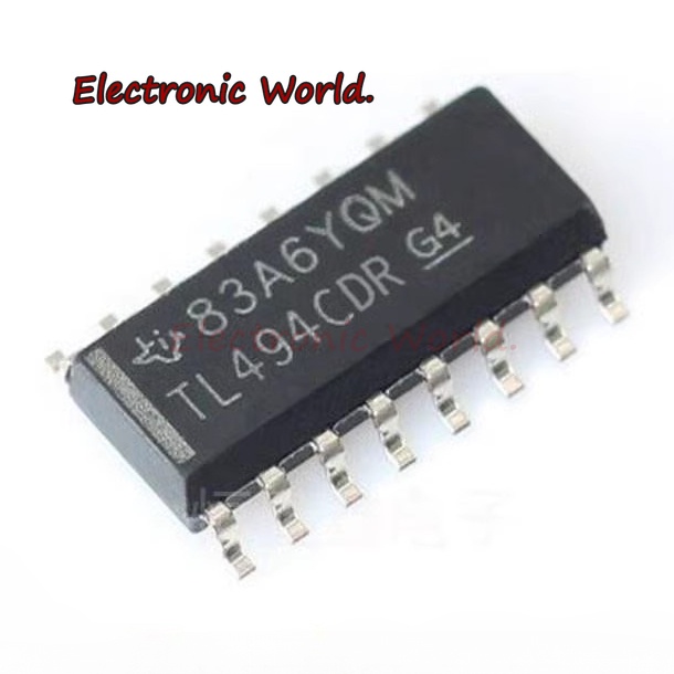 ชิปเซ็ต 100% TL494CDR TL494CD TL494C TL494 sop-16 10 ชิ้น