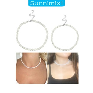 [Sunnimix1] สร้อยคอลูกปัด โช้คเกอร์ ของขวัญแต่งงาน สําหรับผู้หญิง