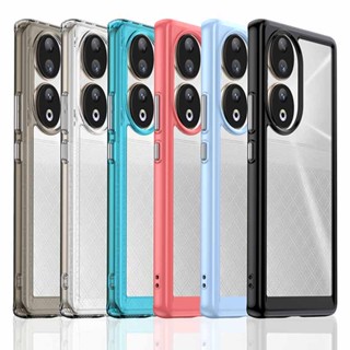 เคสอะคริลิคใส กันกระแทก สําหรับ Honor 90 90 Pro 90 Lite 70 70 Pro 70 Lite