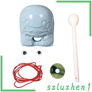 [Szluzhen1] เครื่องดนตรีกบ Guiro พร้อมค้อน ขนาดเล็ก ของขวัญ สําหรับของขวัญ