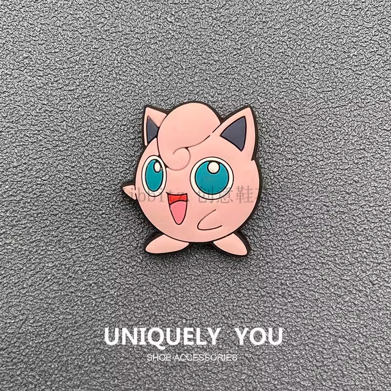 jibbitz crocs pokemon หัวเข็มขัด รูปการ์ตูนโปเกม่อน ปิกาจู มังกรไฟ Jenny Turtle Hole