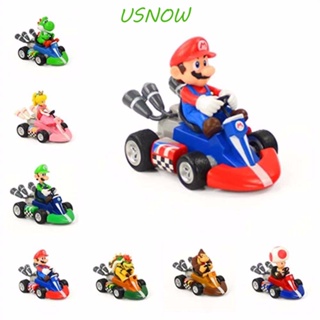 Usnow โมเดลฟิกเกอร์ PVC รูปการ์ตูน Super Mario Bowser ของเล่นสําหรับเด็ก