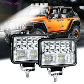 Vhdd โคมไฟสปอตไลท์ LED 78W 12V 24V 4 นิ้ว สําหรับรถยนต์ รถบรรทุก SUV TH