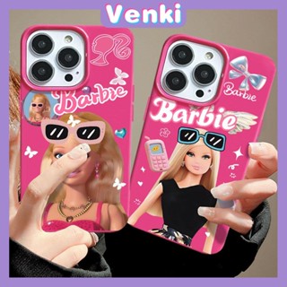 VENKI - เข้ากันได้สำหรับ เคสไอโฟน เคสไอโฟน11 เคส iphone 11 เคสโทรศัพท์ TPU กุหลาบสีแดงกรณีลูกอมกันกระแทกป้องกันกล้องนุ่มสาวสวมแว่นกันแดดเข้ากันได้กับ iPhone 15 14 13 PRO MAX 12 PRO MAX XR XS 7 8