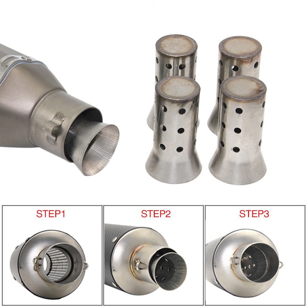 Motorcycle Exhaust Muffler DB Killer Silencer Noise Sound Eliminator 51mm FOR KAWASAKI Z650 NER-6N Z