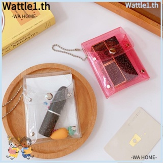 Wttle กระเป๋าสตางค์ กระเป๋าเก็บกุญแจ ลิปสติก กันน้ํา ของขวัญ