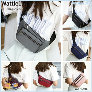 Wttle กระเป๋าคาดเอวลําลอง Fanny Pack กระเป๋าคาดเอว