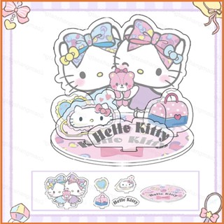 Yt3 โมเดลฟิกเกอร์อนิเมะ Sanrio Kuromi Melody Purin KT Cinnamoroll สําหรับตกแต่งบ้าน